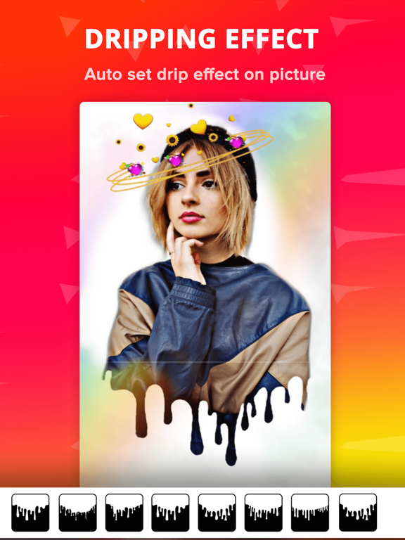 Screenshot #6 pour Drip Art Effect Photo Editor