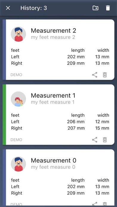 Shoe Size Meter - feet length Screenshot