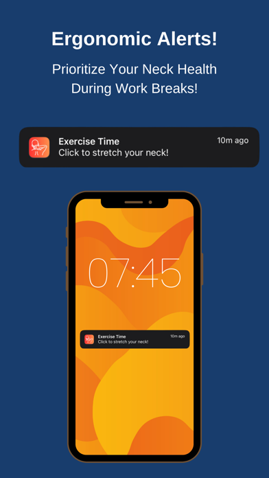 Neck Stretching Exercises Screenshot