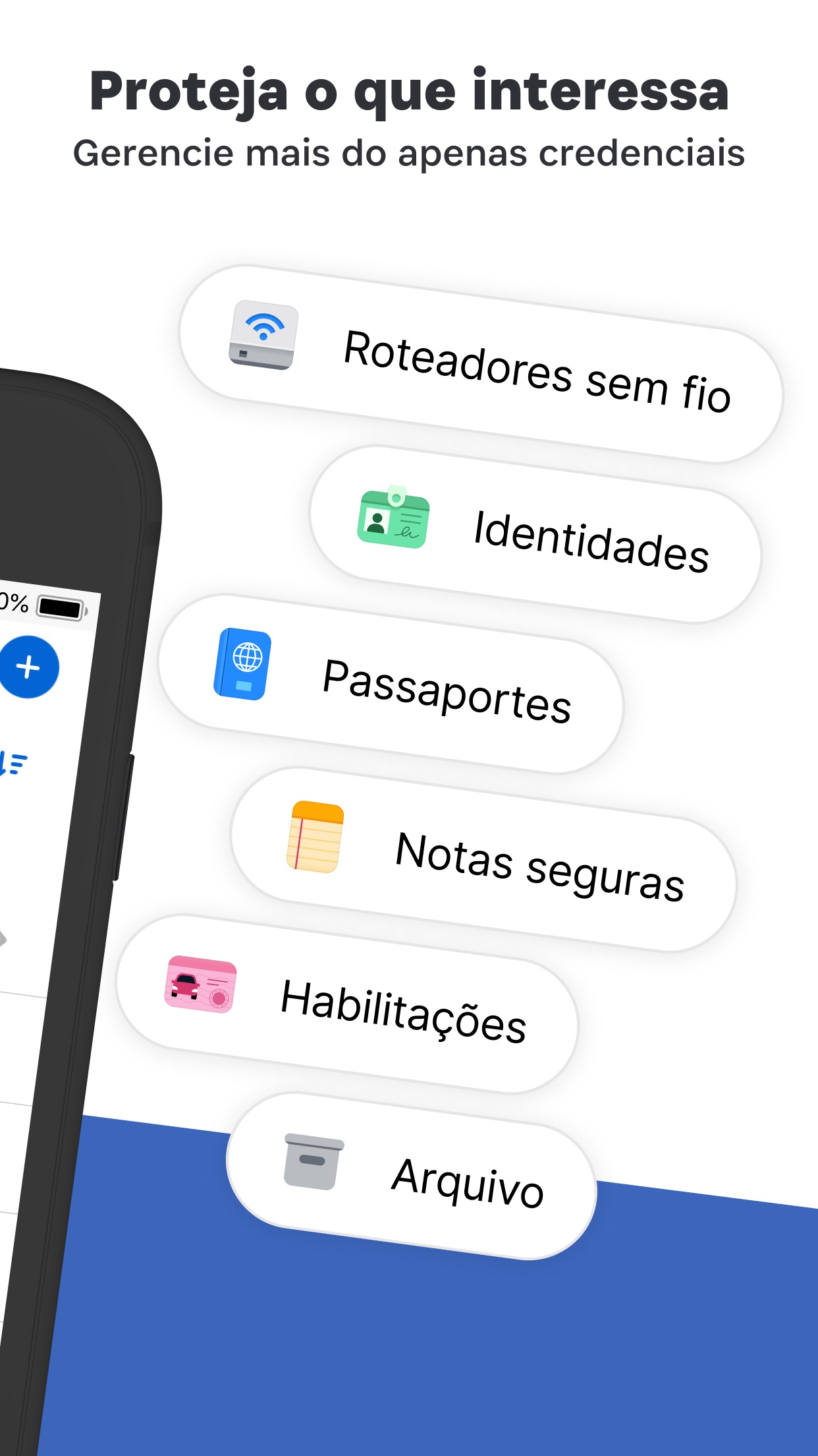 Screenshot do app 1Password: Password Manager