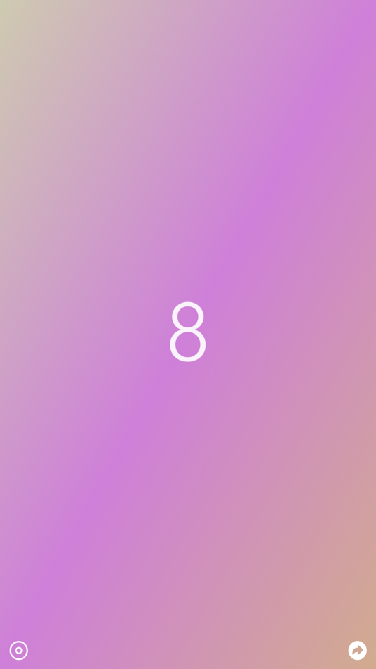 #2. Rainbow Counter (iOS) Podle: Goro Sato