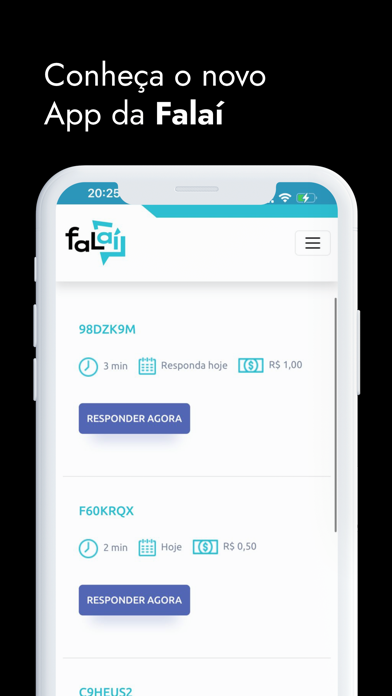 Falaí App Screenshot