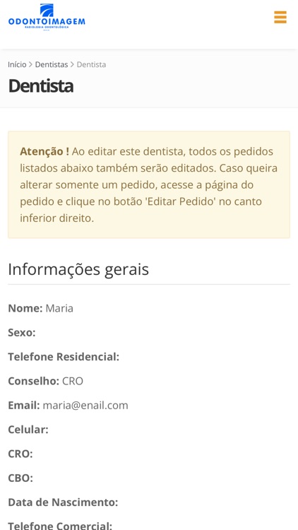 Odontoimagem Radiologia screenshot-3