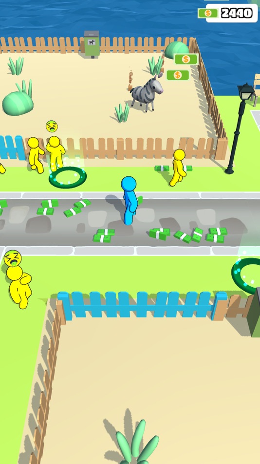 #3. Idle Zookeeper (iOS) 由: Krushna Sanghani