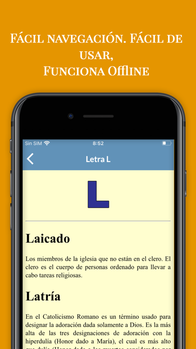 Diccionario Teológico y Biblia Screenshot