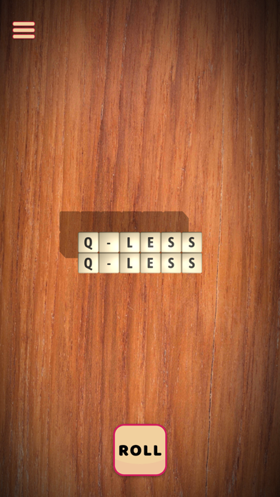 Q-Less Crossword Solitaire Screenshot