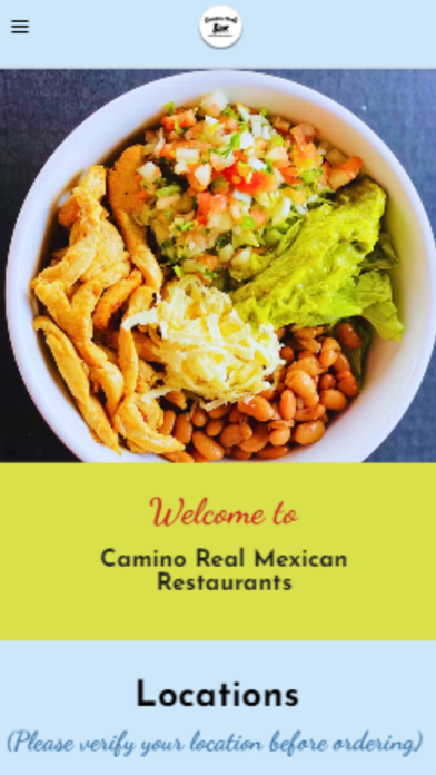 Camino Real Mexican Restaurant Screenshot