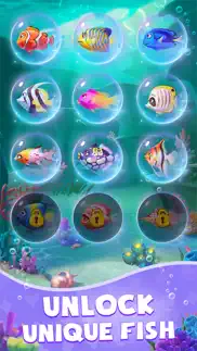 solitaire: fish aquarium iphone screenshot 4