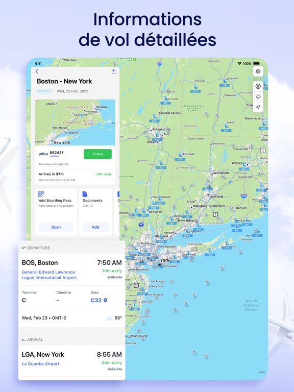 Screenshot #5 pour Vols Live - Suivi des vols