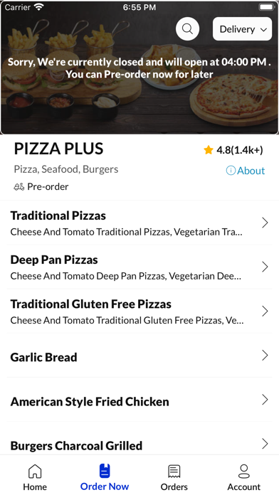 Pizza Plus - Glossop Screenshot