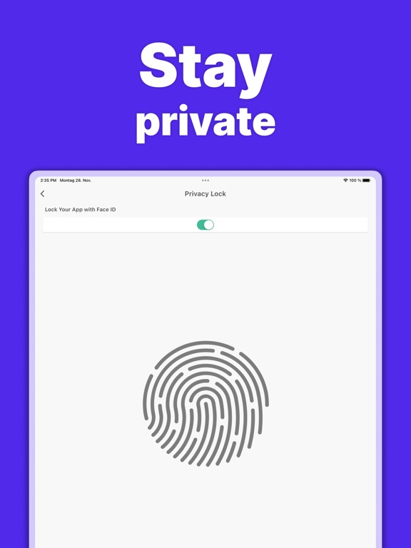 Allergy Tracker° iPad screenshot 6 - Health & Fitness app