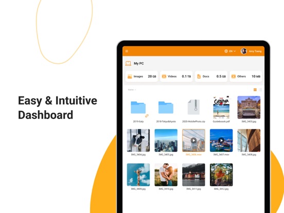 Amaryllo Cloud iPad screenshot 3 - Productivity app