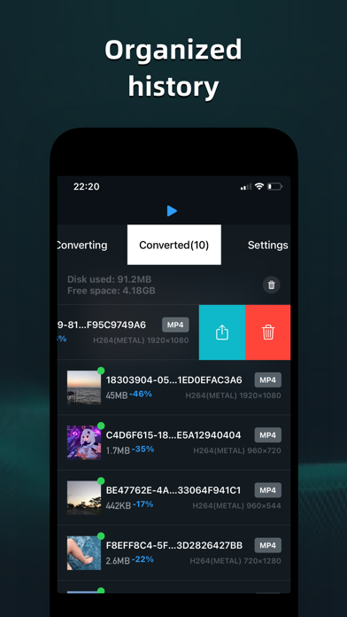 Video Converter Pro: Mov,  MP3 Screenshot
