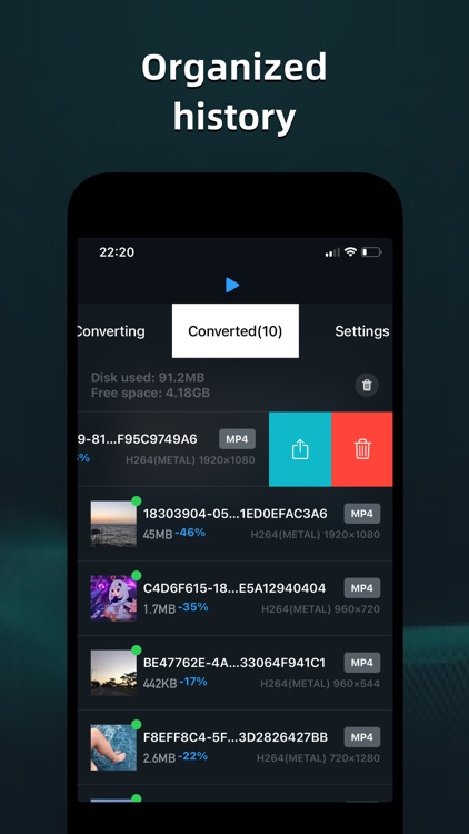 Video Converter Pro: Mov,  MP3 screenshot-5