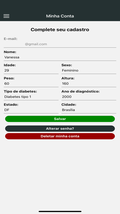 Insulin Calculator Screenshot
