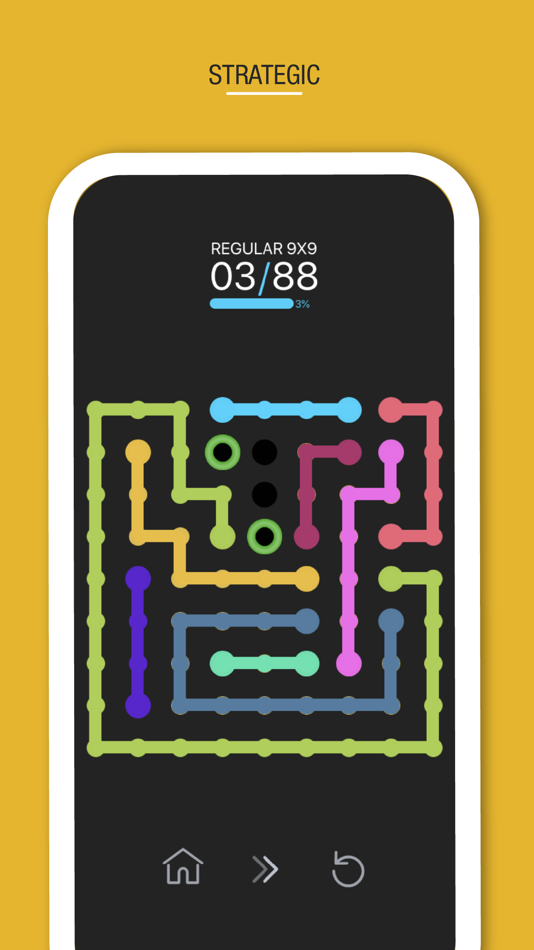 #5. Connect Dots 2 (iOS) Podle: Trigonom