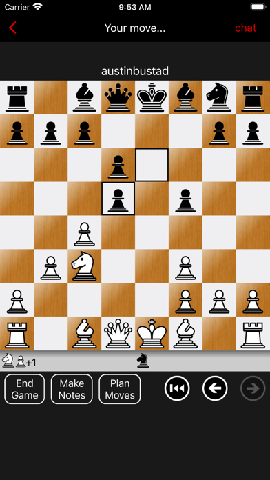Chess By Post Screenshot