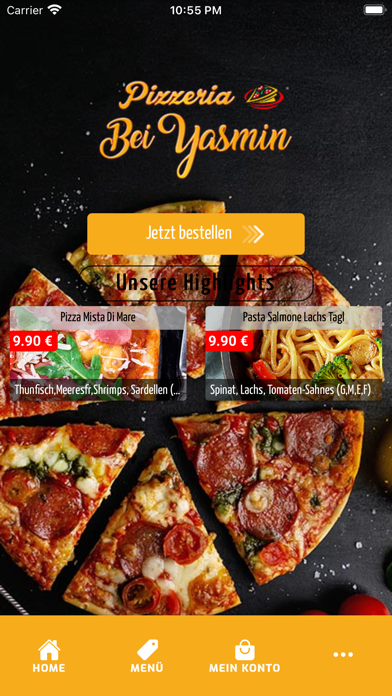 Pizzeria bei Yasmin Screenshot