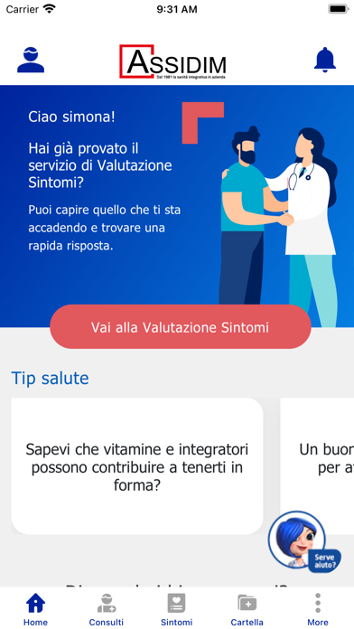 MyClinic Assidim Screenshot