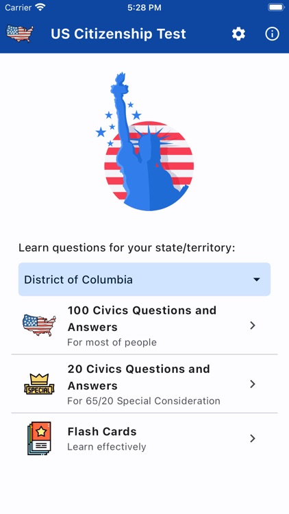 Easy US Citizenship Test