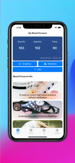 Game screenshot My Blood Pressure Tracker mod apk