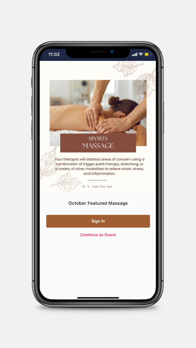 St George Day Spa Screenshot