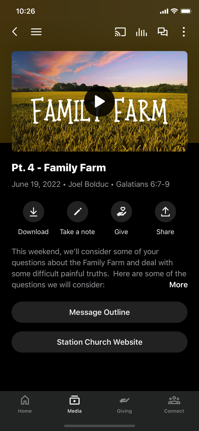 Station Church Hornell