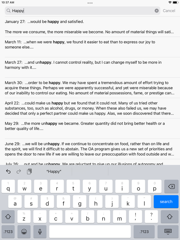 Screenshot #6 pour Food for Thought Meditations