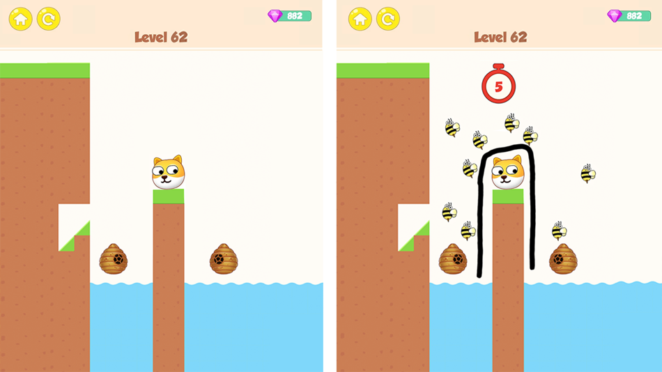 #5. Save My Doggy - Dog Rescue (iOS) 来自: TapNation