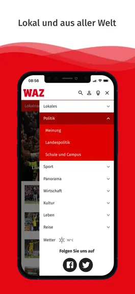 Game screenshot WAZ News apk