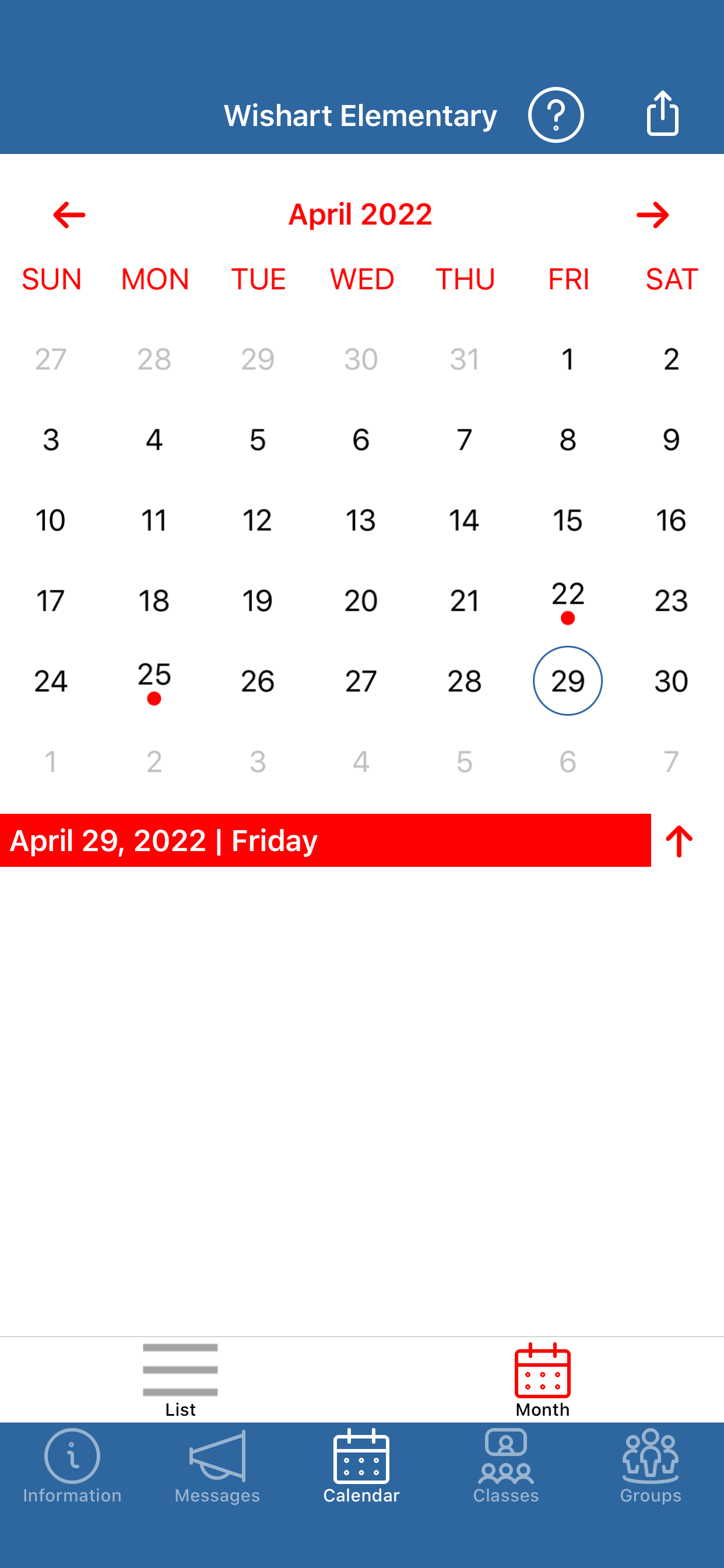 Wishart Elementary screenshot 2