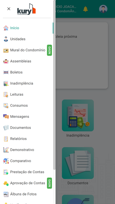 Kury Condomínios Screenshot