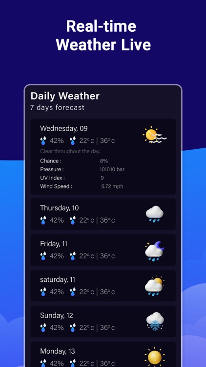 Weather Live: Forecast & Radar