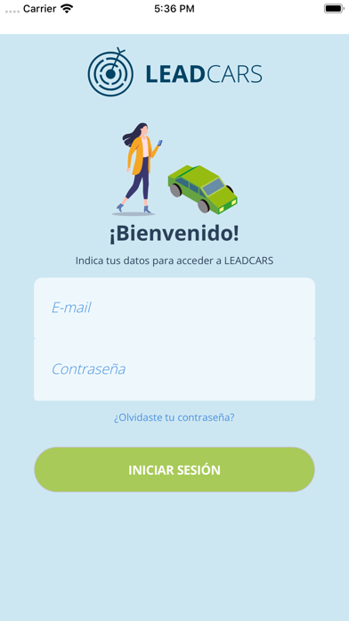 LeadCars para móviles Screenshot