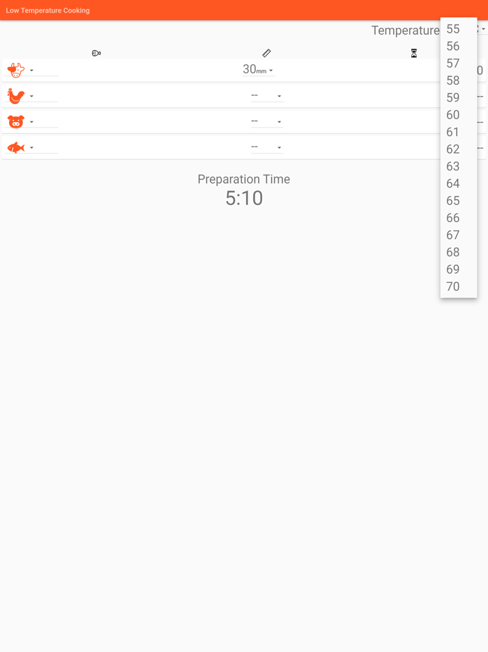 SouVD for Low Temperature Cook