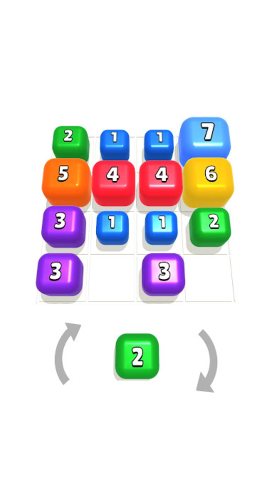 #1. Blocks Merge! (iOS) Podle: Serenico Labs