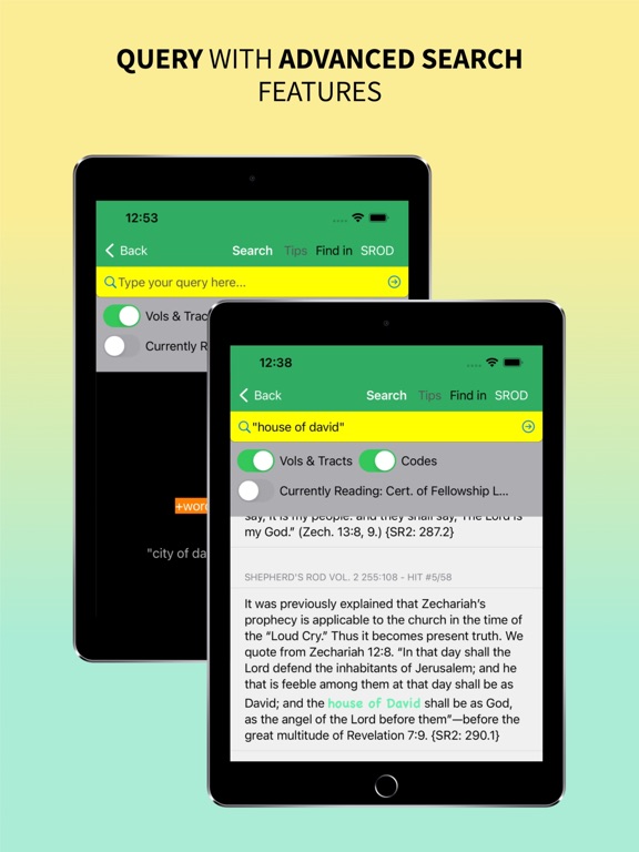 The Shepherd's Rod Series iPad screenshot 8 - Reference app