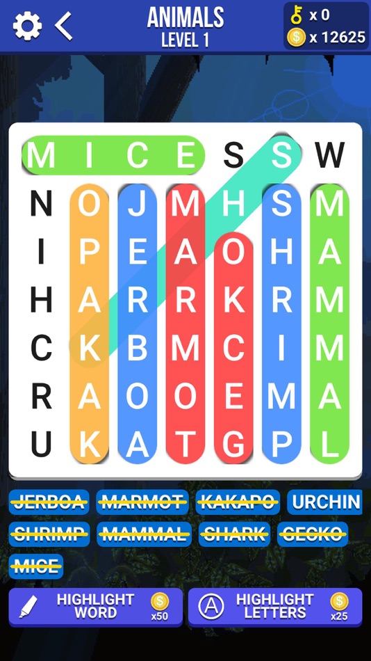 #1. Word Search - Quest Puzzle (iOS) By: Md Abu Khalid