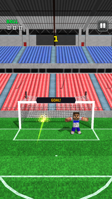 Pixel Soccer 3D Screenshot