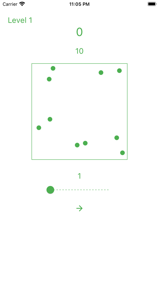 #2. Count The Dots! (iOS) Podle: Yonatan Demeke Demissie
