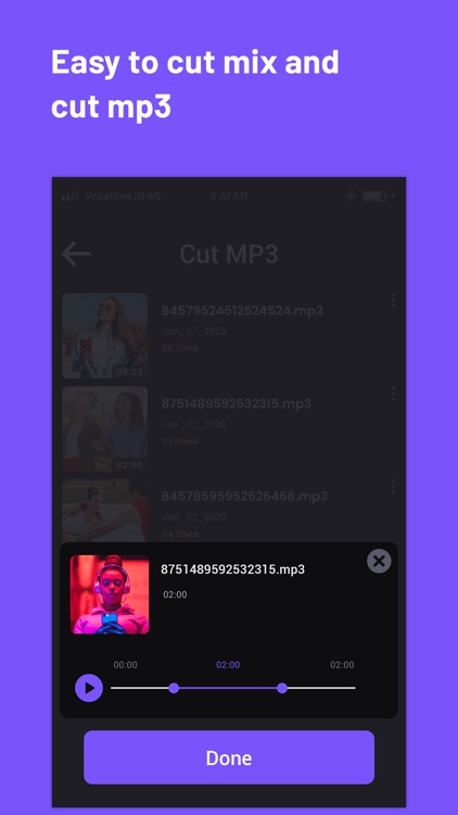 Music Player : Audio Editor