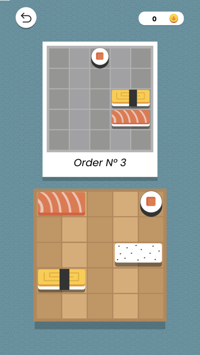 Sushi Ordering Screenshot