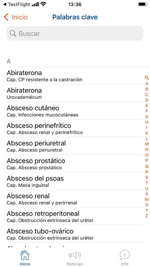 Captura de pantalla de Urología Práctica 5ª Edición en iPhone 2