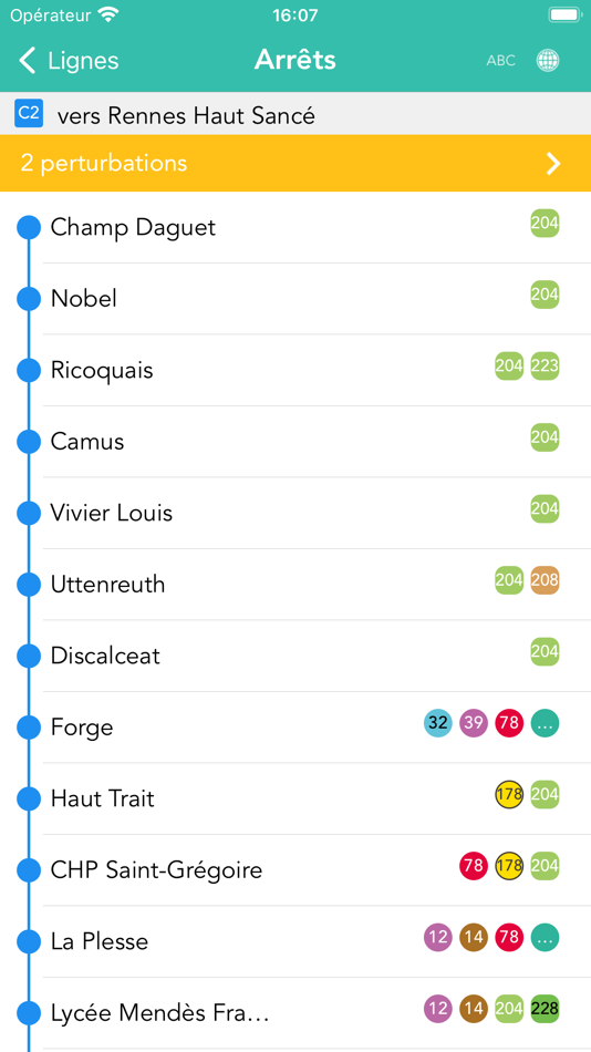 #5. Rennes Bus Métro (iOS) 由: Applications Brozh Inc.