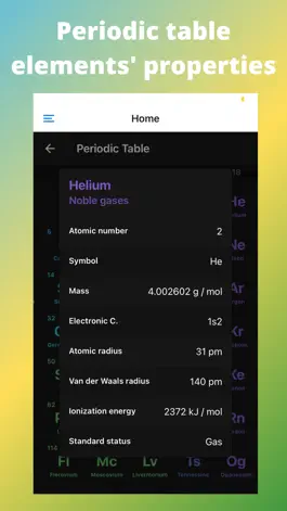Game screenshot Periodic Table Quiz apk