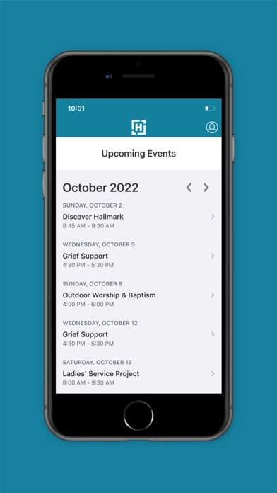 Hallmark Church Screenshot
