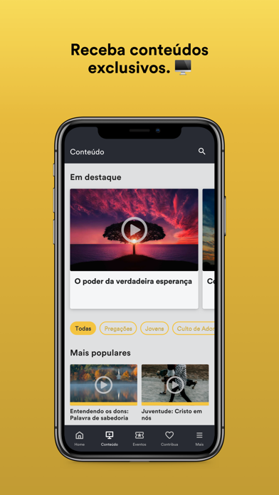 Screenshot #2 pour Igreja Evangélica Manaim