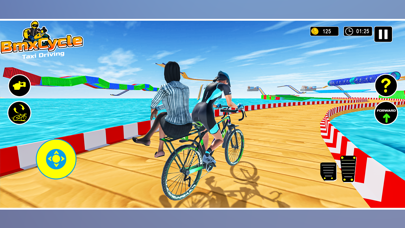 BMX Taxi Driving 3D Simulator Screenshot