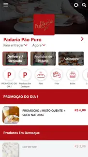 padaria pão puro iphone screenshot 1