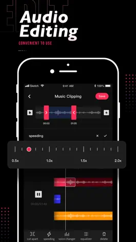 Game screenshot audiolab - audio clip editor apk